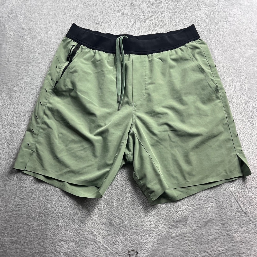 Ten Thousand Interval Short Mens Sage Green Training Gym Athletic Shorts 7in